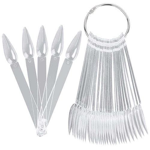 Stiletto Nail Tip Display Ring 50ct