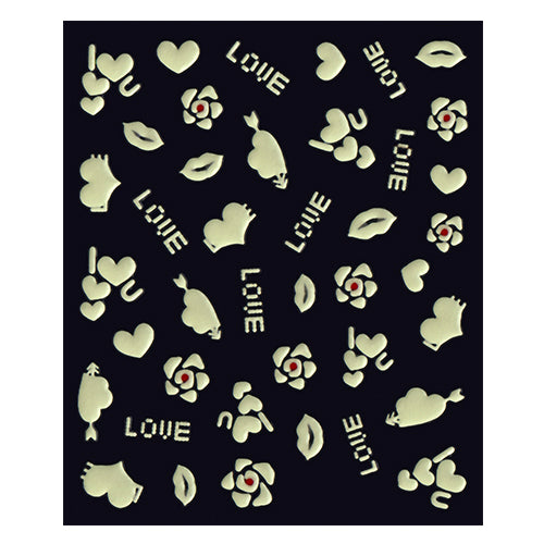 Glow-In-The-Dark ArtiStickers | NA0062