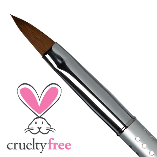 Faux Kolinsky Designer Series | Oval Acrylic #10 Brush