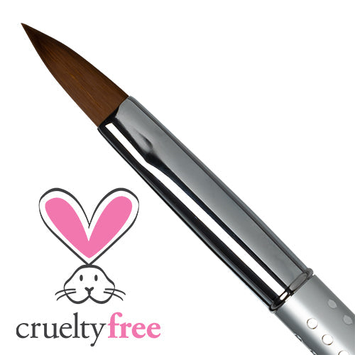 Faux Kolinsky Designer Series | Oval Acrylic #12 Brush