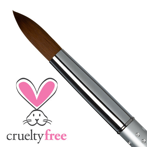 Faux Kolinsky Designer Series | Round Acrylic #20 Brush