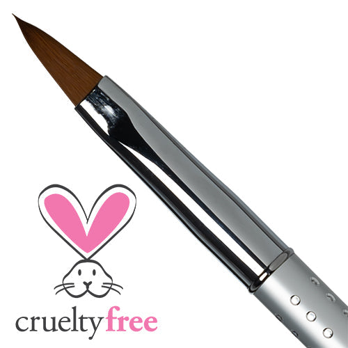 Faux Kolinsky Designer Series | Oval Acrylic #8 Brush