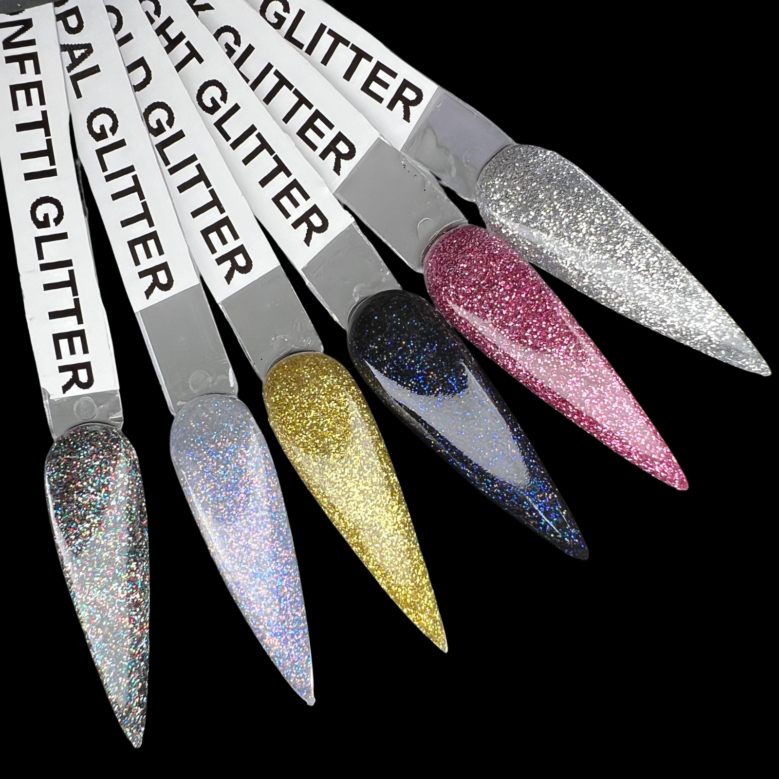 Colored Acrylic Powders | Grand Glitter Collection Kit