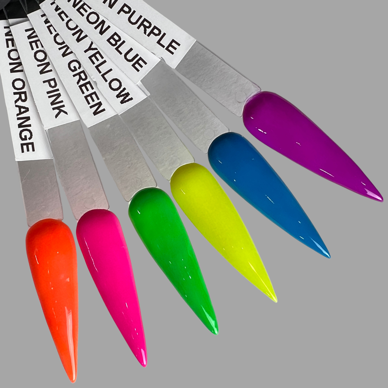 Colored Acrylic Powders | Neon Pop Collection Kit