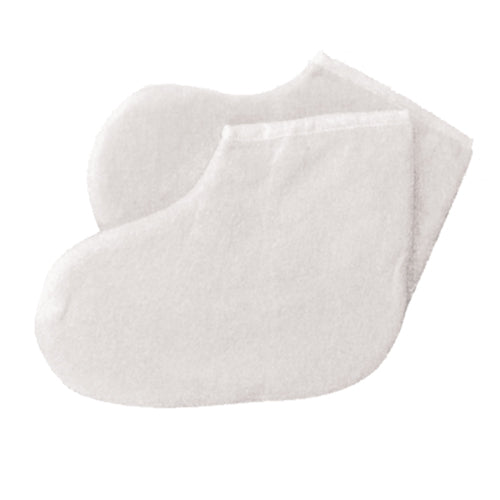 Terry Cloth Spa Booties 1pr