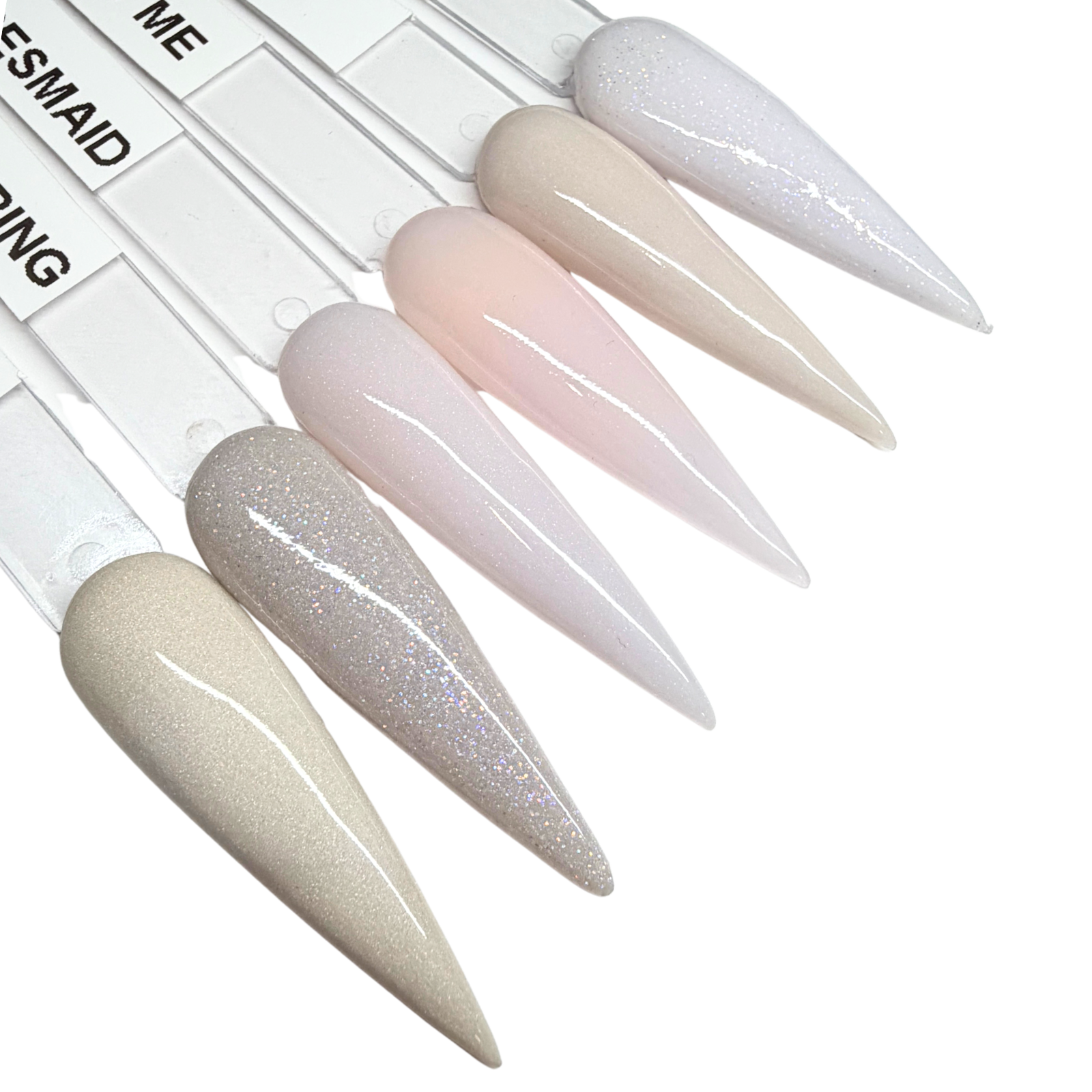 Colored Acrylic Powders | Wedding Collection Kit