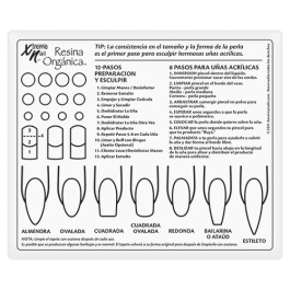Xtreme Nail Resina Orgánica Kit Acrílico de Inicio